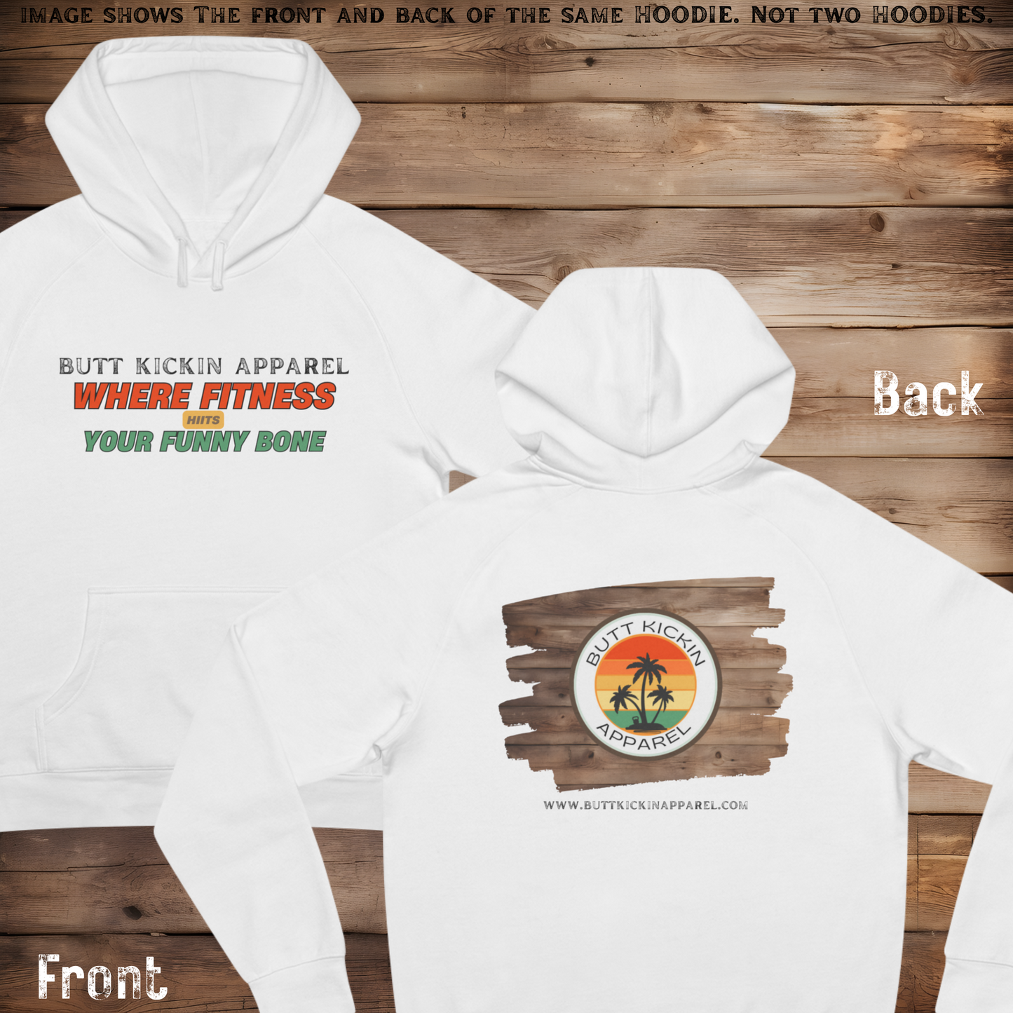 Where Fitness HIITS Your Funny Bone - Hoodie
