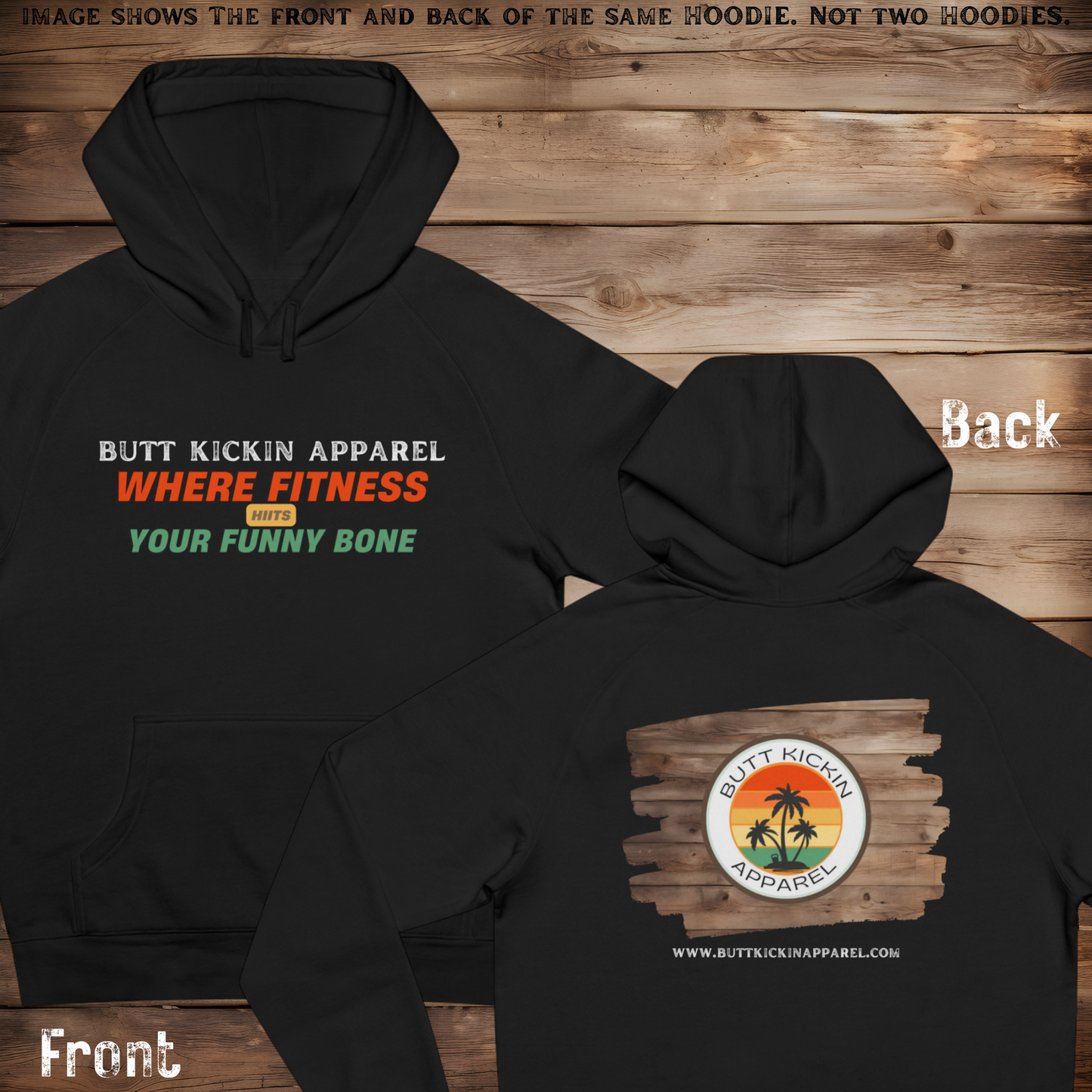 Where Fitness HIITS Your Funny Bone - Hoodie