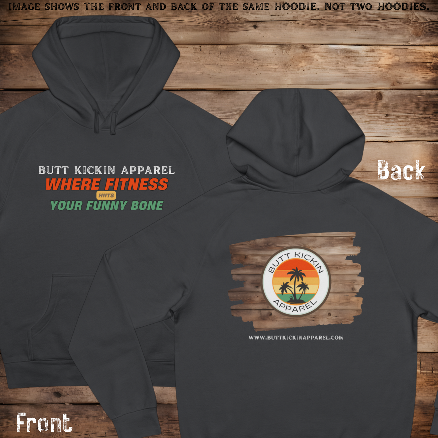 Where Fitness HIITS Your Funny Bone - Hoodie