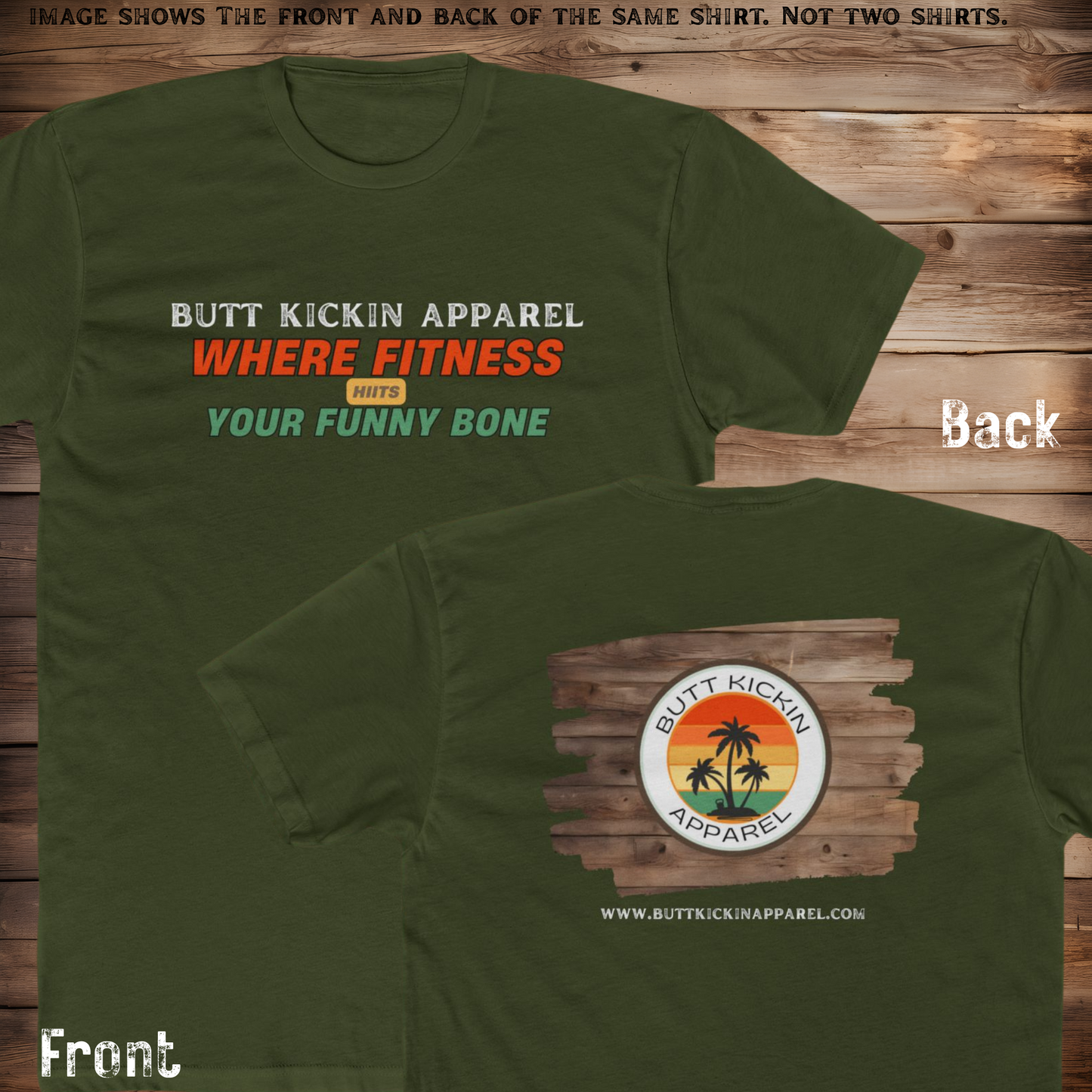 Where Fitness HIITS Your Funny Bone - Tee