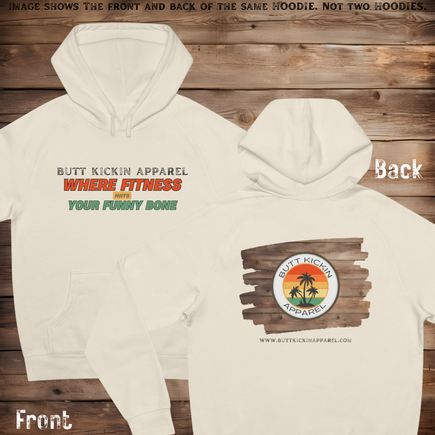 Where Fitness HIITS Your Funny Bone - Hoodie