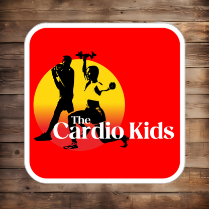 DIE CUT STICKER: THE CARDIO KIDS