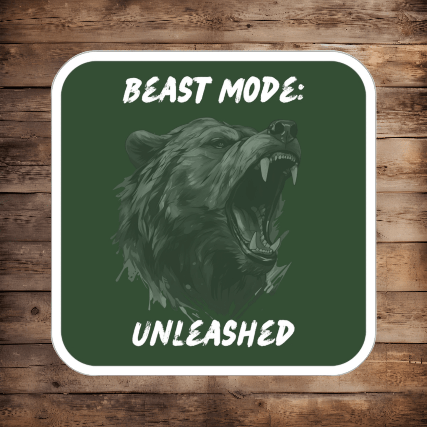 DIE CUT STICKER: BEAST MODE UNLEASHED