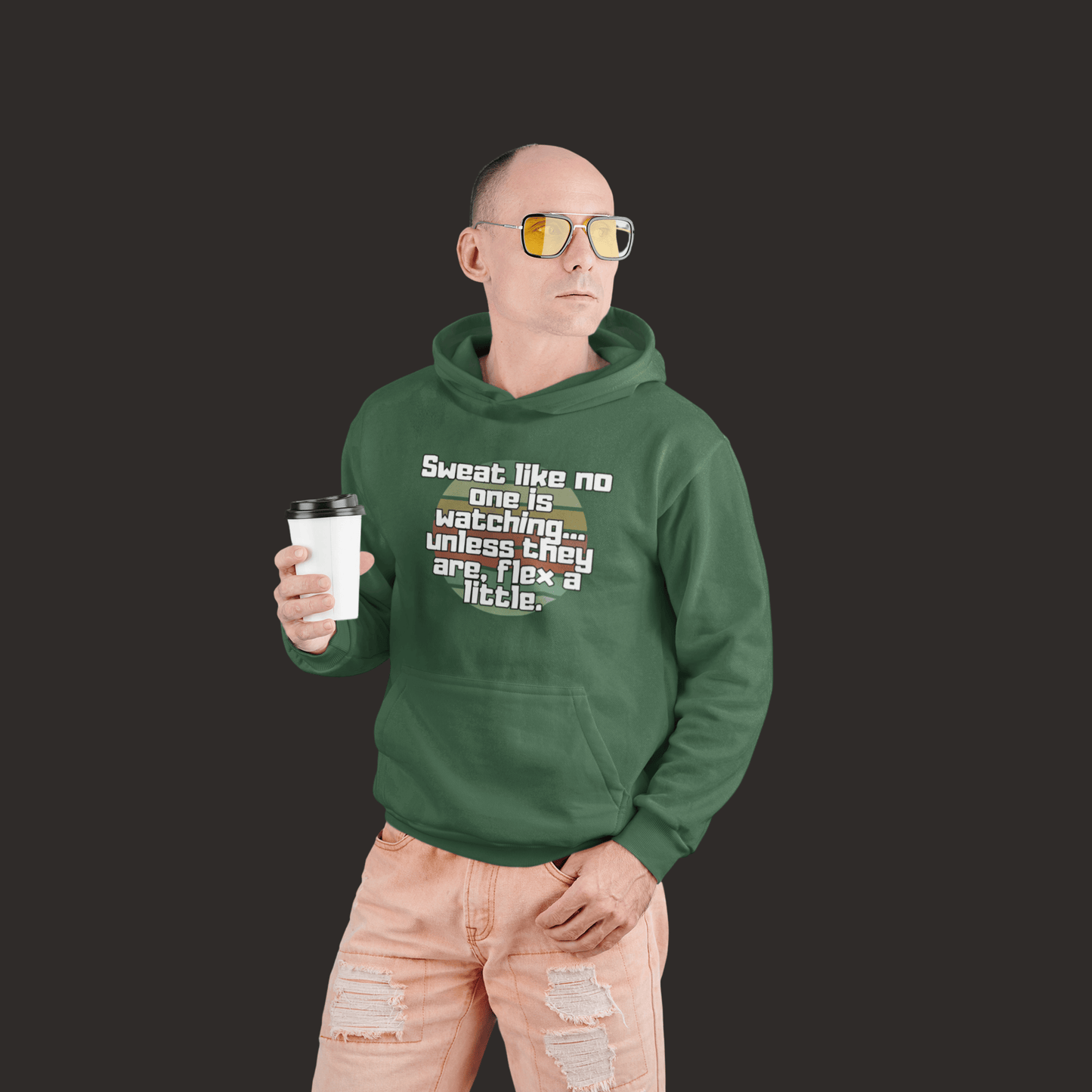 Sweat Like No One is Watching - Hoodie