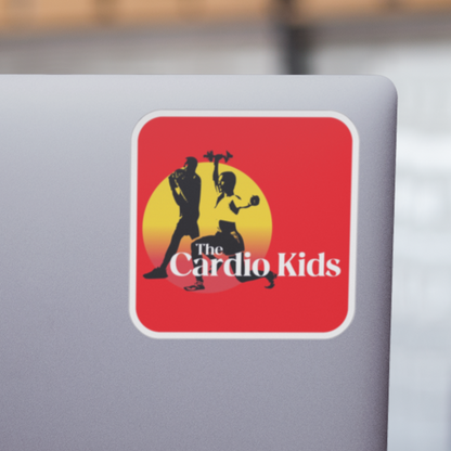 DIE CUT STICKER: THE CARDIO KIDS