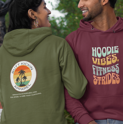 HOODIE VIBES FITNESS STRIDES